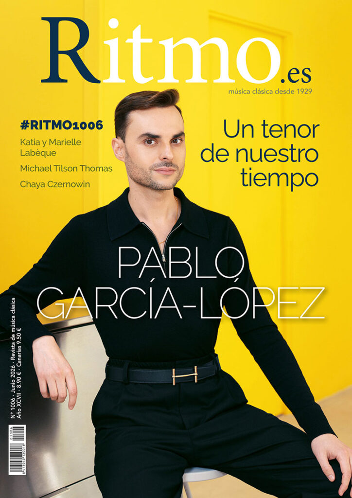 Portada revista Ritmo Pablo García-López con foto de Gemma Escribano
